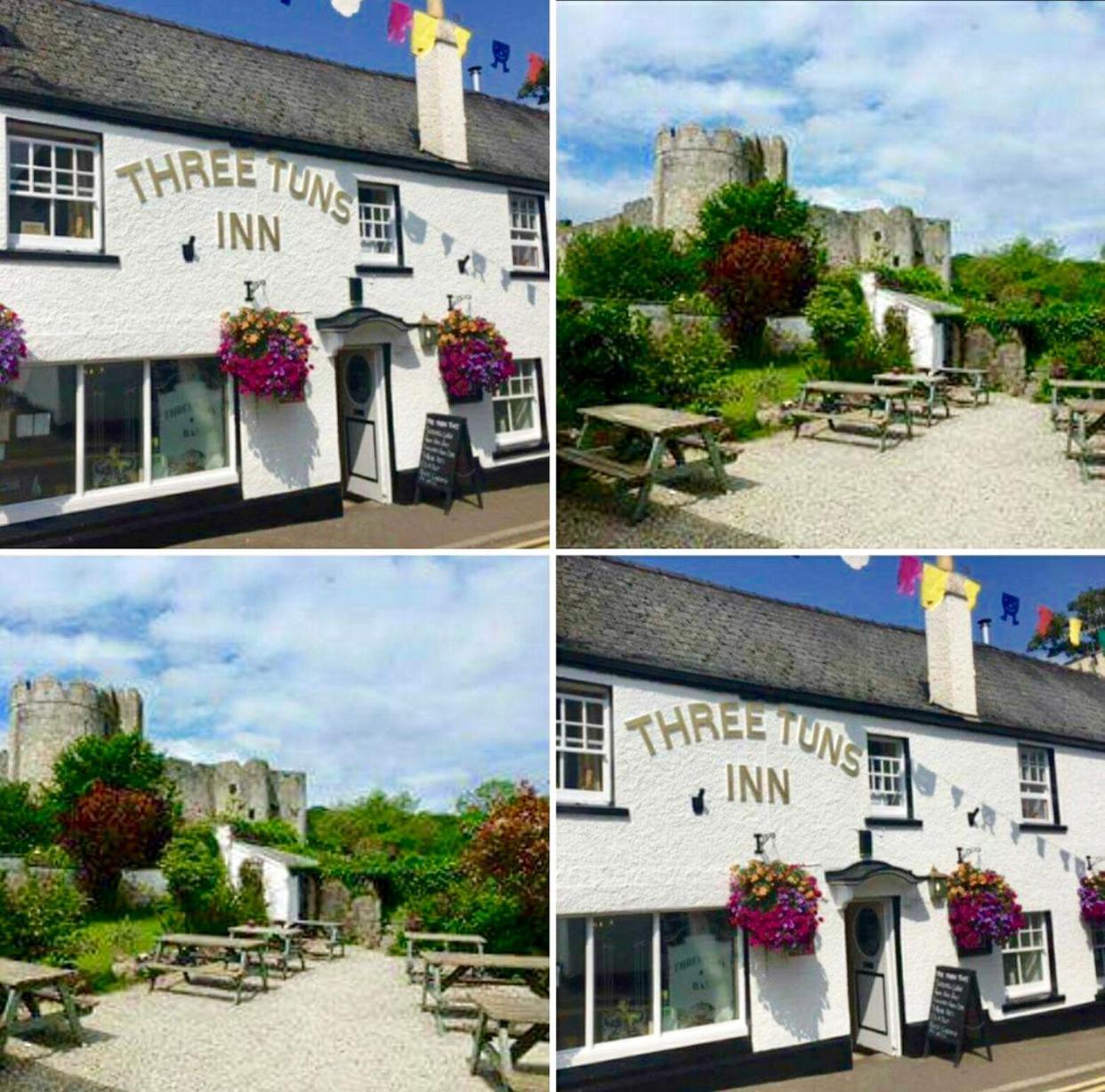 The Three Tuns Otel Chepstow Dış mekan fotoğraf